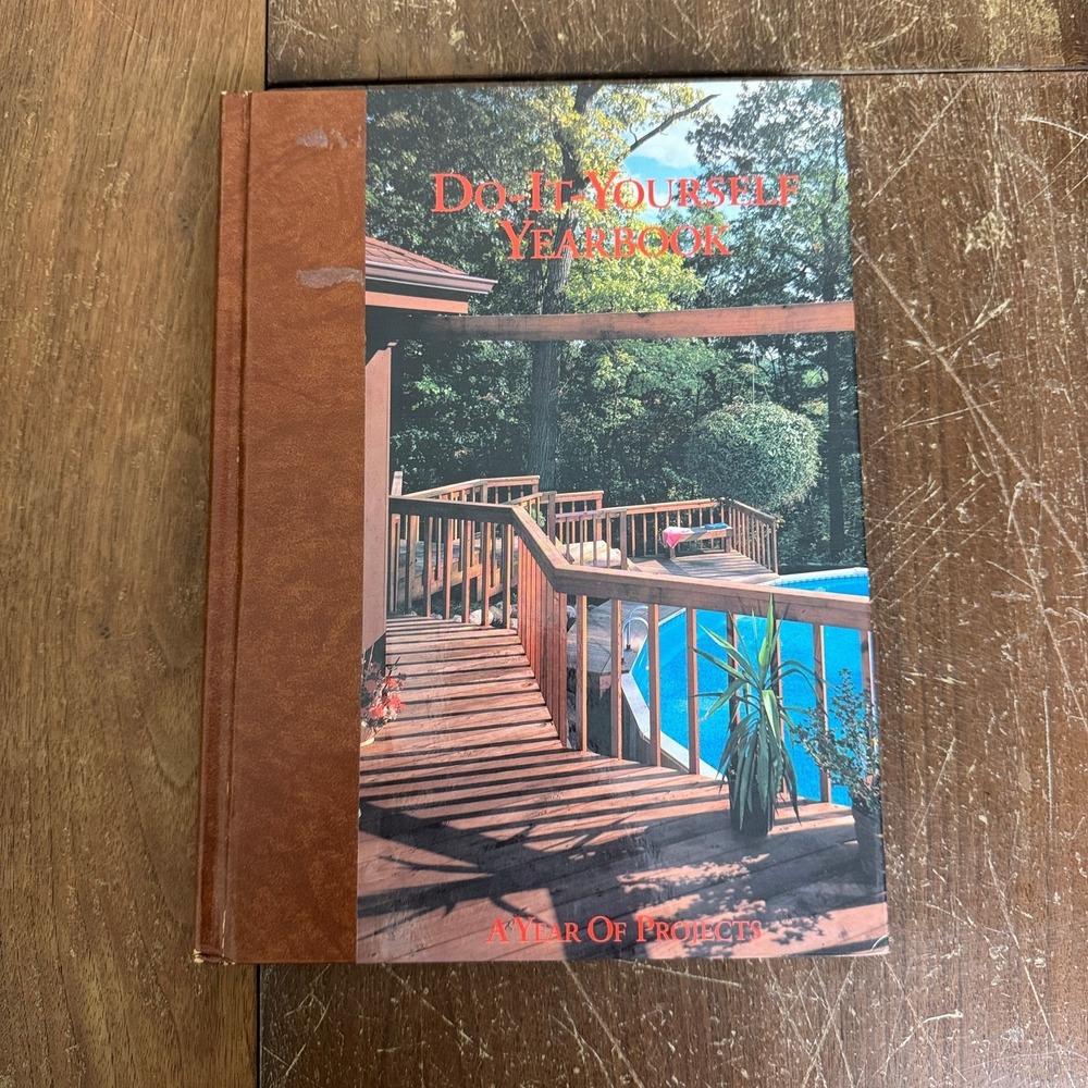 Do-It-Yourself Yearbook A Year Of Projects 1993 Meredith Press Hardcover DIY